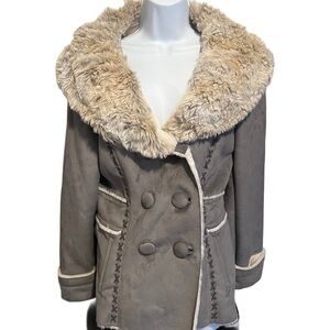 Sonoma Life+Style Faux Fur Coat 
Size Medium